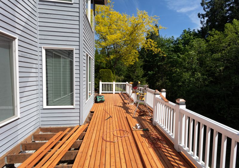 Wood Decking Sanding